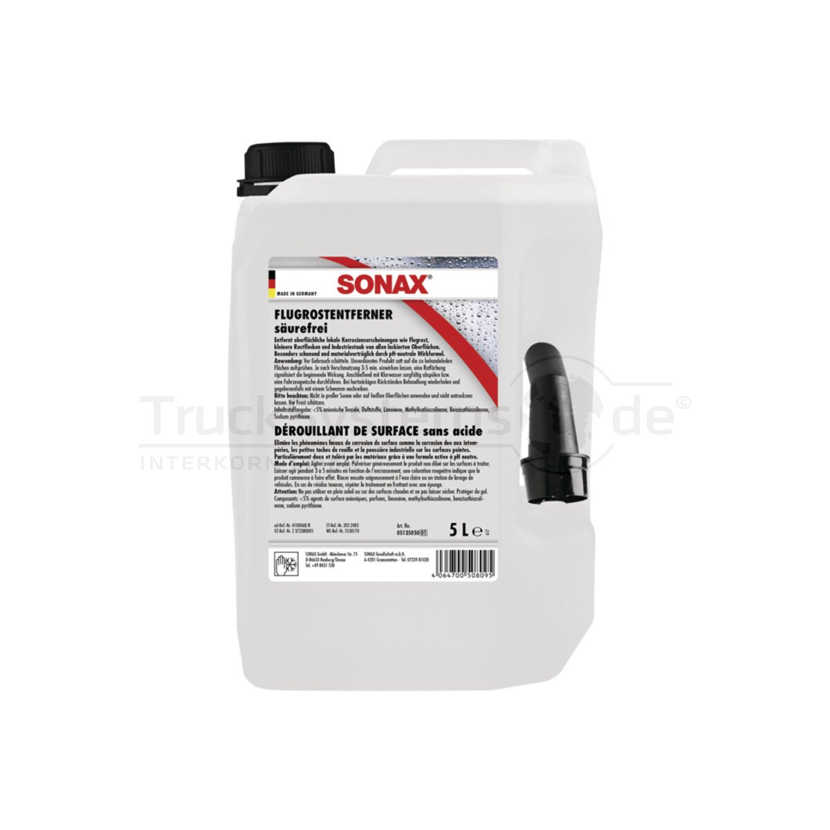 SONAX FlugrostEntferner säurefrei 5l - 05135050
