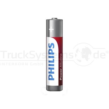 PHILIPS Batterie Alkaline 4er-Blister LR03 (AAA)  -...