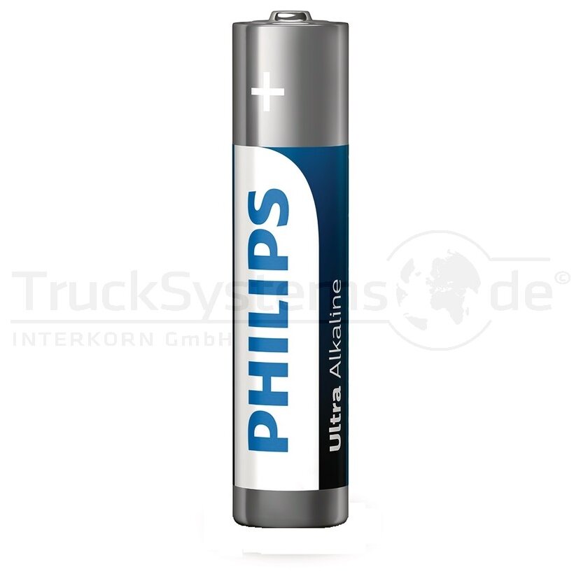 PHILIPS Batterie ULTRA 4B-Blister LR03 (AAA)  - 55036365