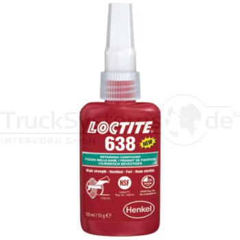 LOCTITE  638 FüGEPROD 50ML (IDH: 135518)  - 1803365