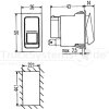 HELLA Schalter Ein/ Aus - 6GM 007 832-261 - 6GM007832261