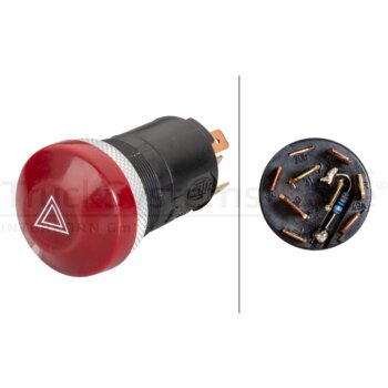 HELLA Warnblinkschalter 12Volt - 6HF 003 916-031 -...