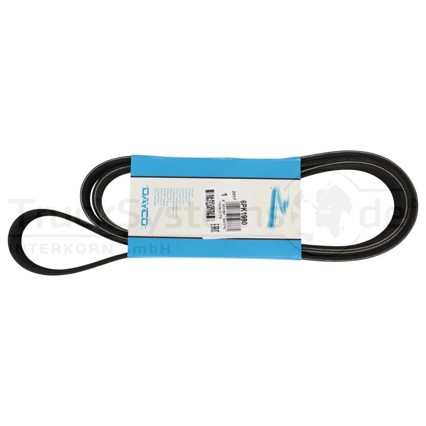 DAYCO Keilrippenriemen L: 1980mm  - 6PK1980