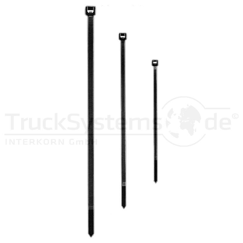 HELLA Kabelbänder 104mm schwarz VE:100ST - 8HL 717 962-001 - 8HL717962001