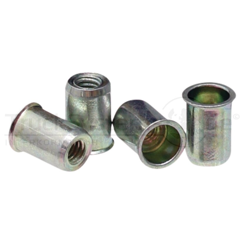 Blindnietmutter Stah M6 0 5-3mm VE:500ST - 10843060300