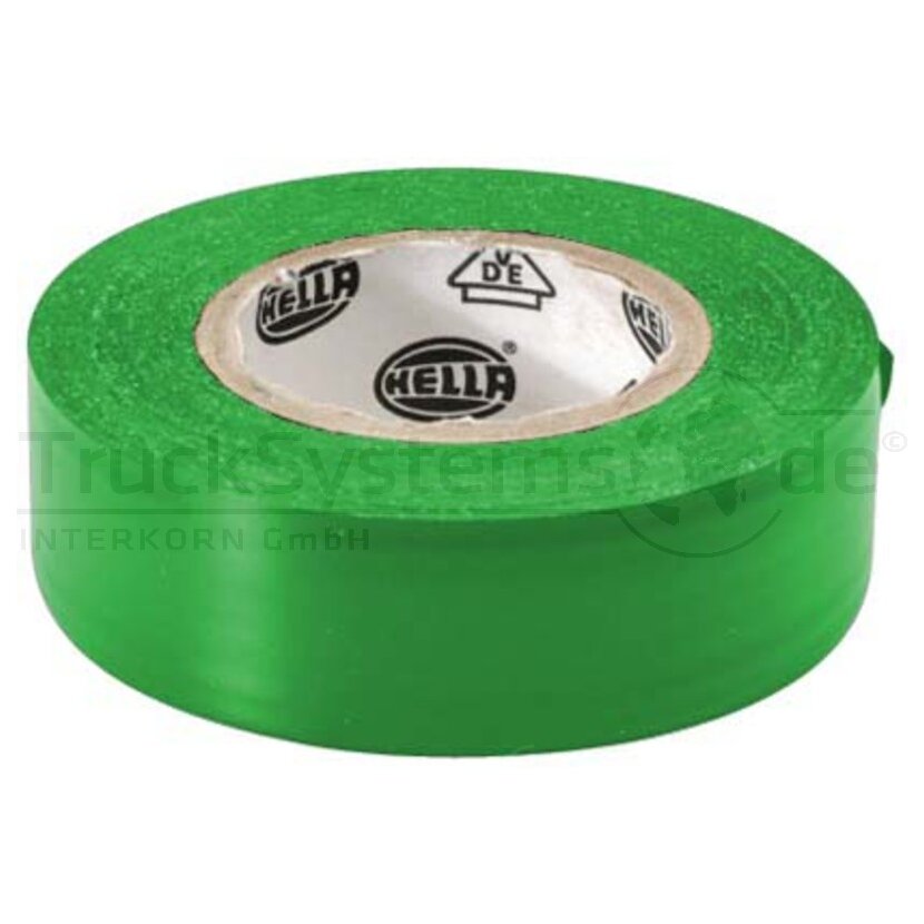 HELLA Kunststoff, grün - Isolierband grün VE:10ST - 9MJ707872003 - 4082300200409
