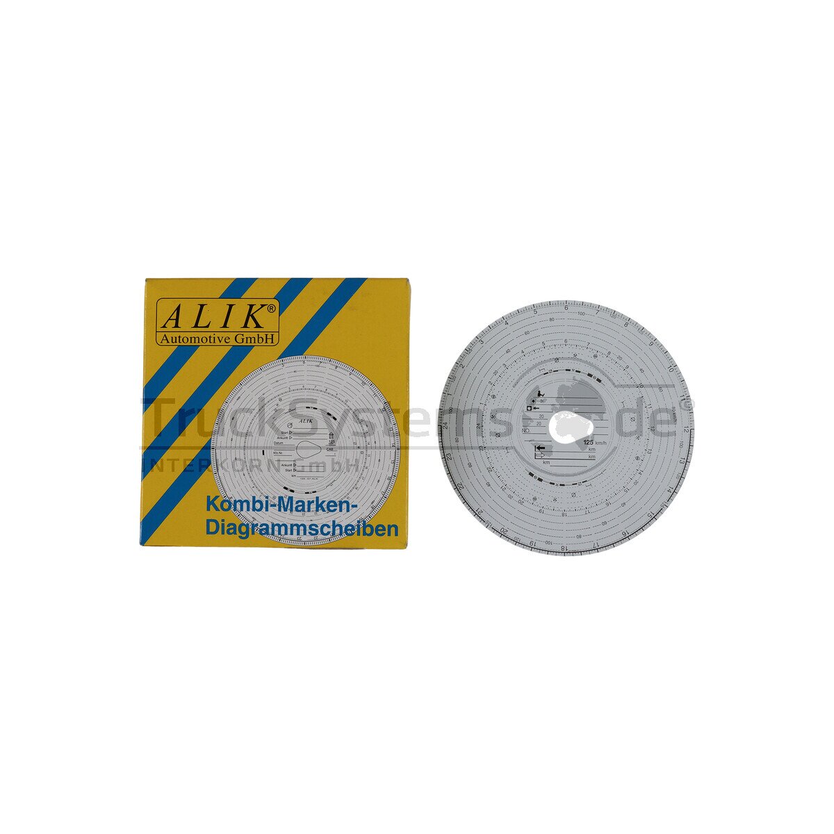 ALIK Diagrammscheibe 125-07EC VE:100ST - 125-07EC ALK - 12507ECALK