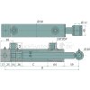 CHAPEL Zylinder doppeltwirkend 25 x 40 300HUB  - 701.3 - 7013