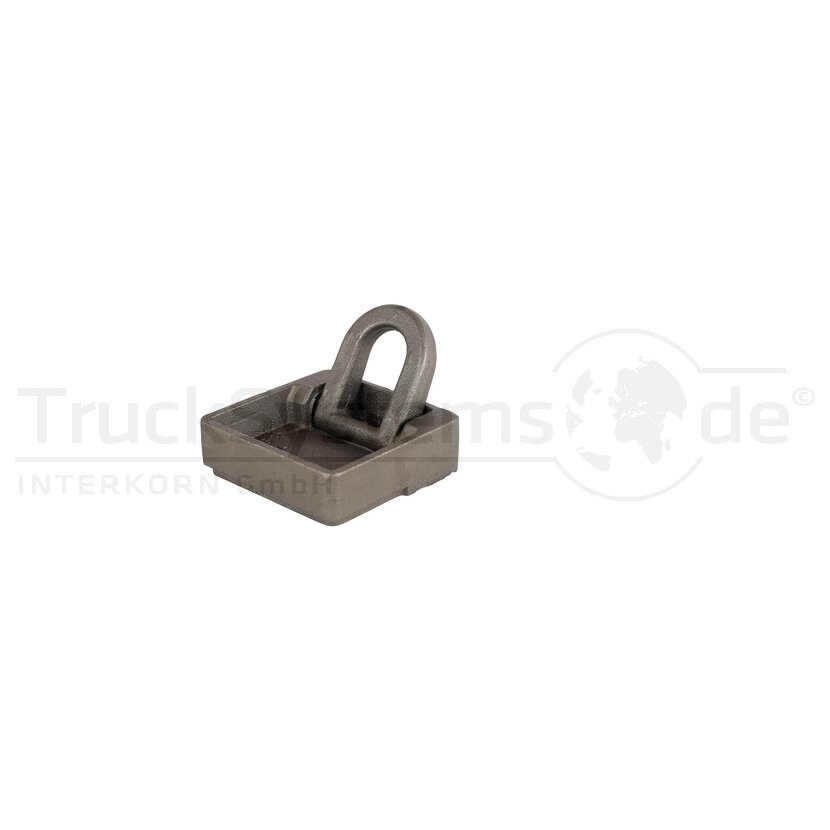 allsafe Zurrmulde Stahl roh 2500daN 95x90mm - 71102