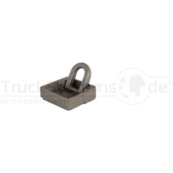 allsafe Zurrmulde Stahl roh 2500daN 95x90mm - 71102