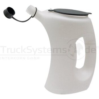 PRESSOL Messbecher 2 Liter weiß /transparent  -...