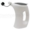 PRESSOL Messbecher 2 Liter wei&szlig; /transparent  -...