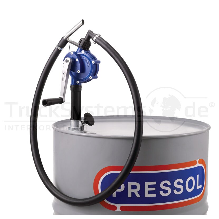 PRESSOL Kurbelfasspumpe 4-Kammer für 60-200l  - 13056