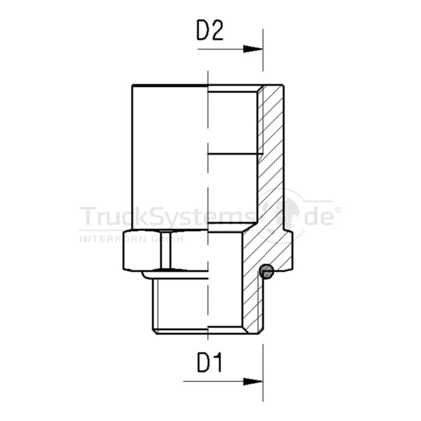 RAUFOSS COUPLINGS Adapter 16x1 5 / 3/8 - 6237657