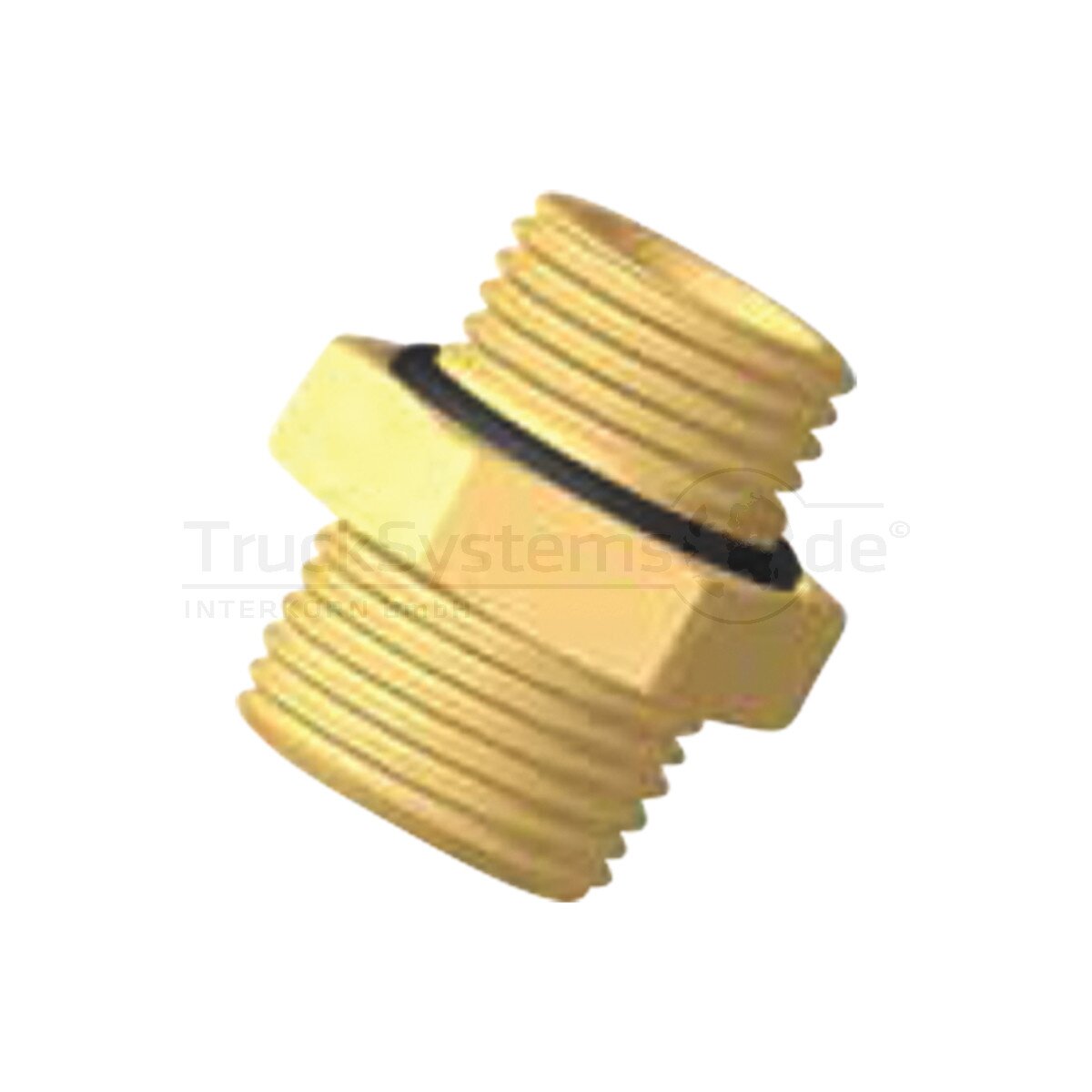 RAUFOSS COUPLINGS Doppelstutzen Messing - 6237785