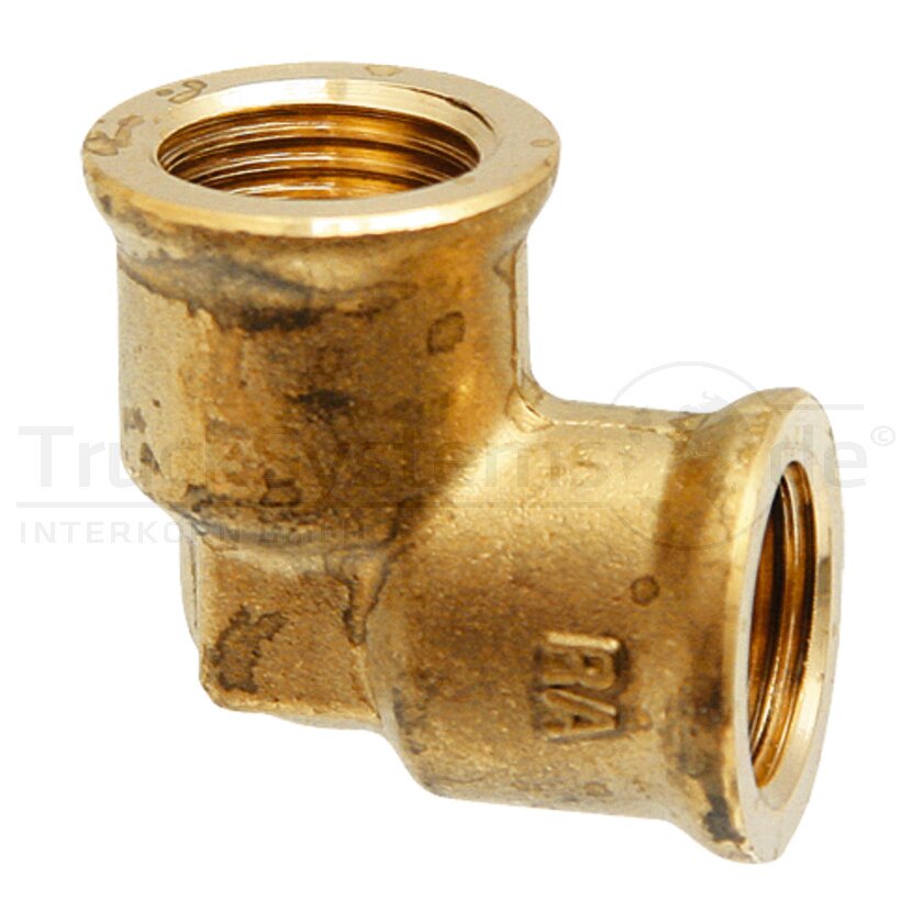 RAUFOSS COUPLINGS Winkel 90o mit 2x Gewinde (M12x1 5 innen) - 6237823