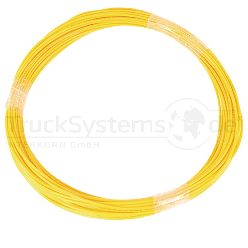 Kunststoffrohr Luftrohr 8x1 gelb Rolle 100m  - 8100 0100 GE - 828 251 950 6 - 81000100GE