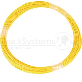 Kunststoffrohr Luftrohr 8x1 gelb Rolle 100m  - 8100 0100...