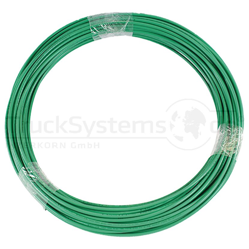 Kunststoffrohr Luftrohr 8x1 grün Rolle 100m  - 8100 0100 GR - 828 251 953 6 - 81000100GR
