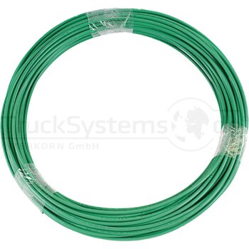 Kunststoffrohr Luftrohr 8x1 grün Rolle 100m  - 8100...