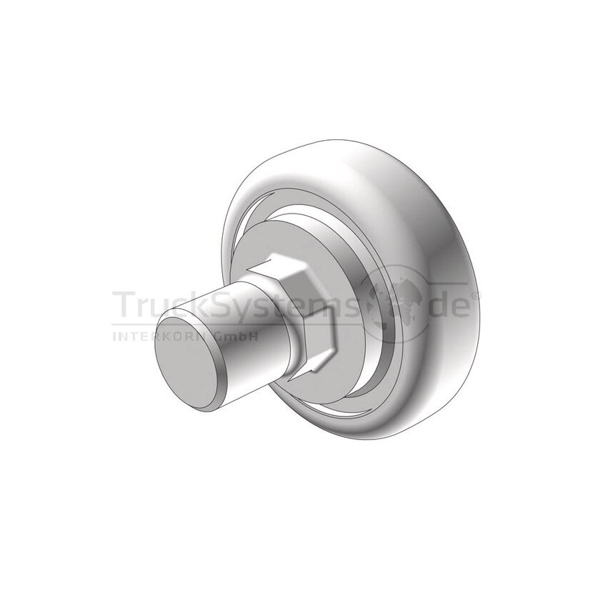 EDSCHA Laufrolle CS Profi Lite 72 Profi 95  - 4000083004
