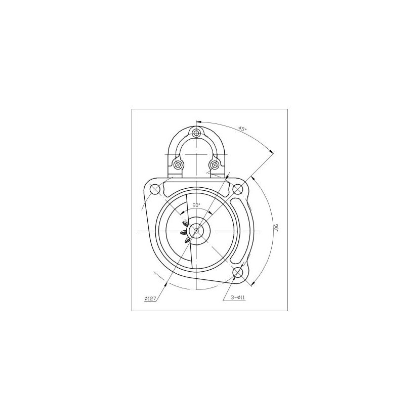PRESTOLITE Starter 861038 für S302