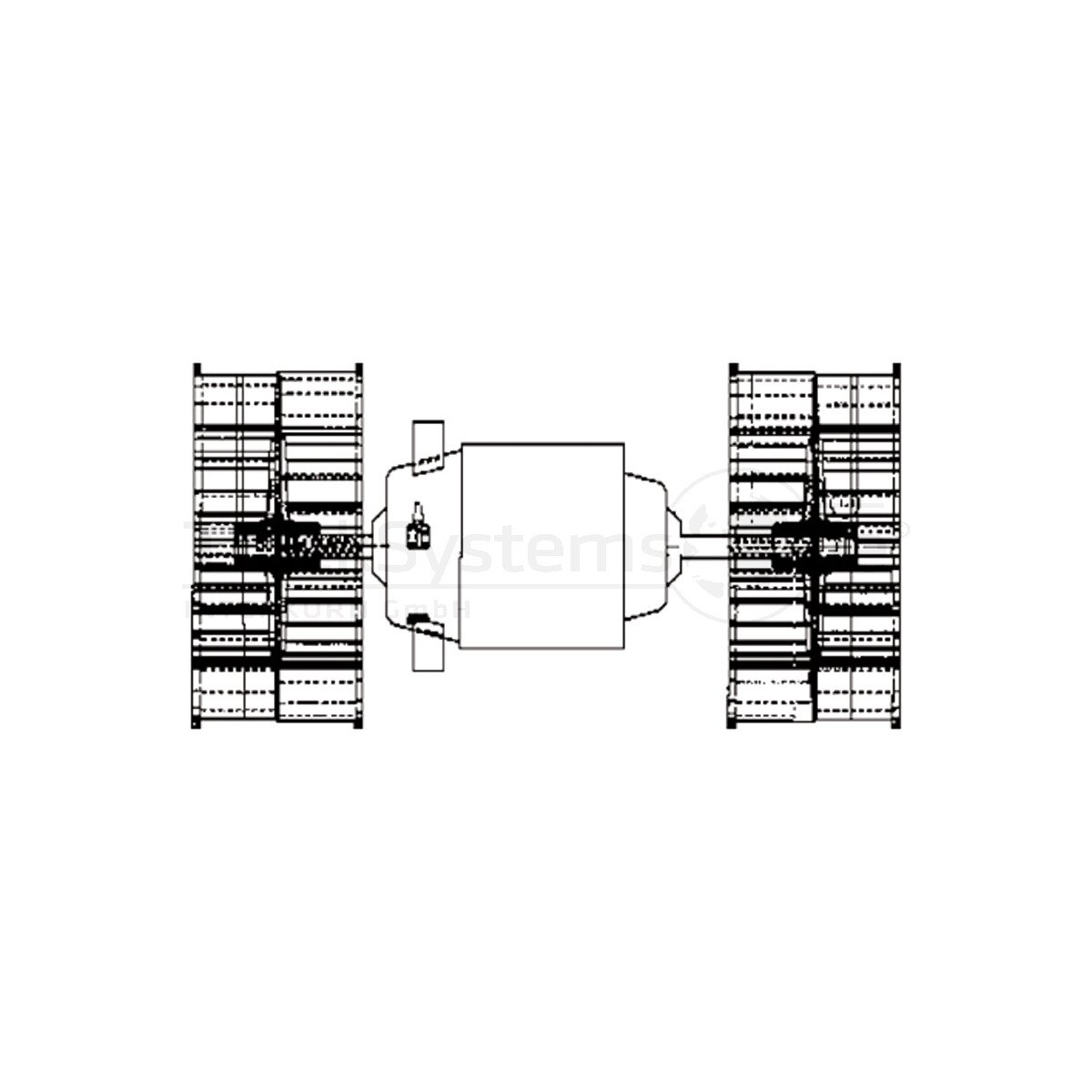 MAHLE Innenraumgeblaese AB77000P - AB 77 000P
