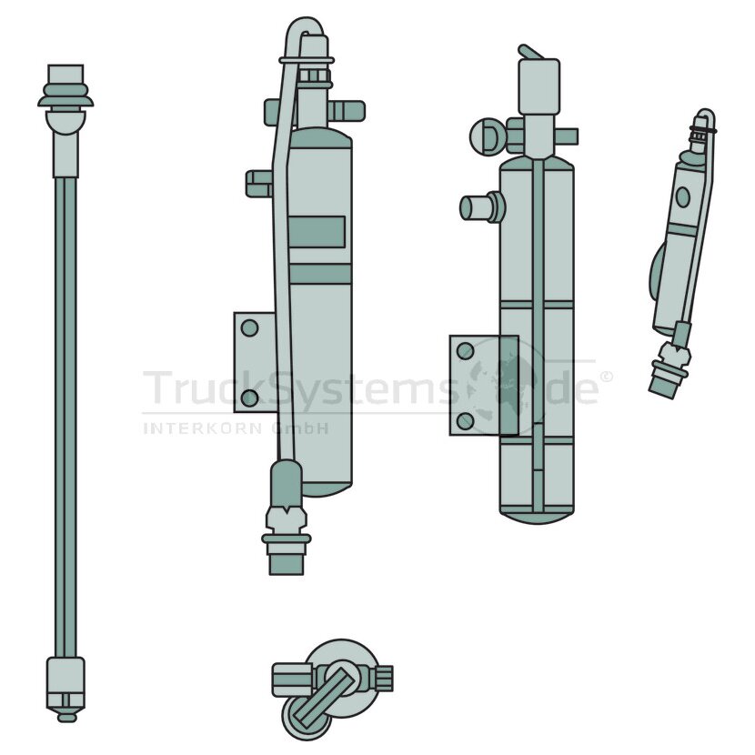 MAHLE Filter-Trockner Mercedes Actros Durchmesser53mm  - AD 226 000P - AD226000P