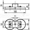 HELLA Magnethalter - 8HG 004 806-001 - 8HG004806001