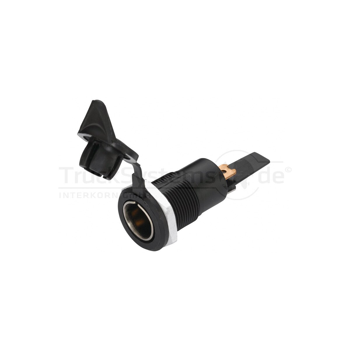 HELLA 8JB 001 946-022 – Presa Di Corrente 2 Poli Con Coperchio Per Auto, Montaggio A Incasso, 24V 8A, ISO 4165 - 6