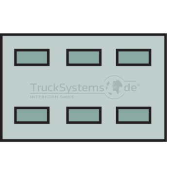HELLA Steckergehäuse 6 - fach - 8JD 008 152-051 -...