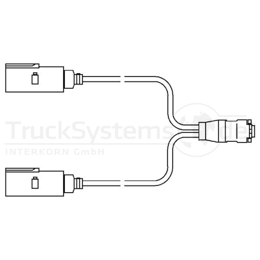 HELLA Front Adapterleitung - 8KA 340 841-001 - 8KA340841001