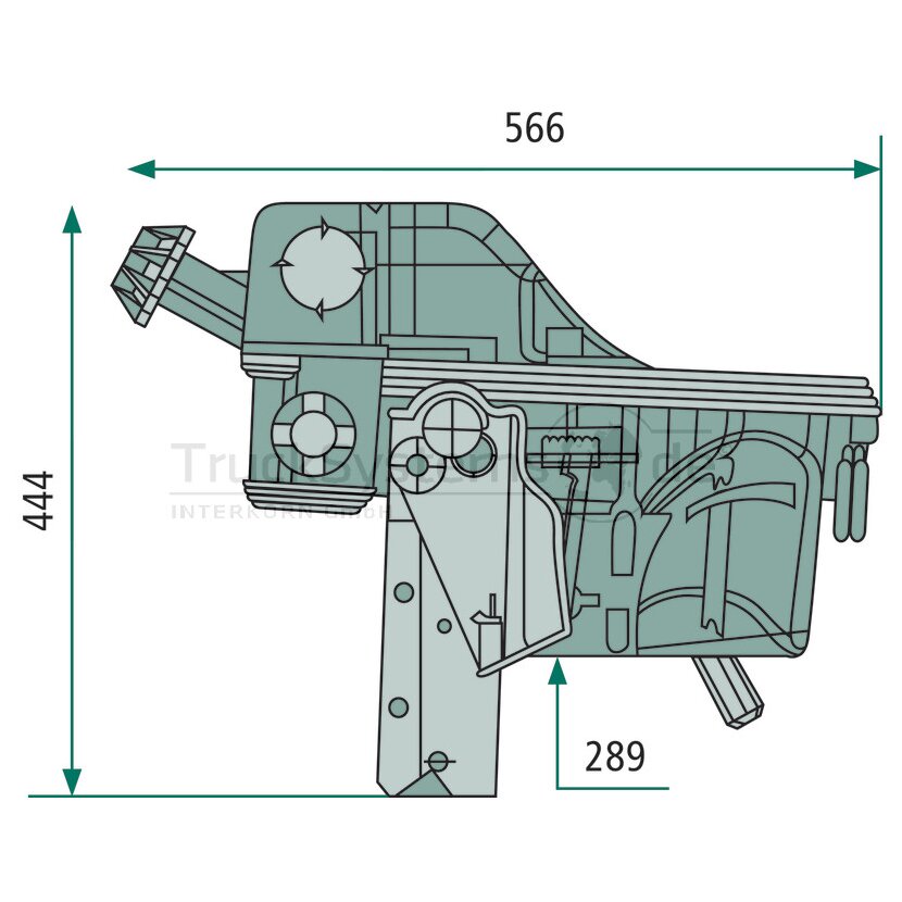 MAHLE Ausgleichsbehälter CRT33000P  - CRT 33 000P