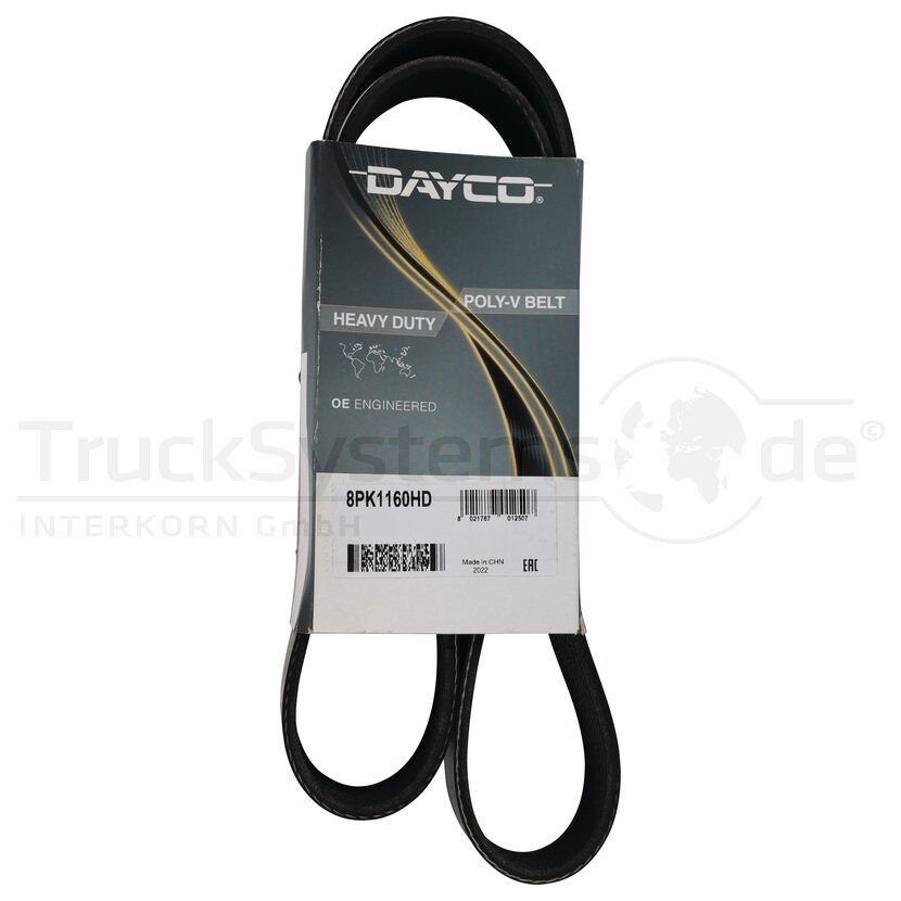 DAYCO Keilrippenriemen  - 8PK1160HD