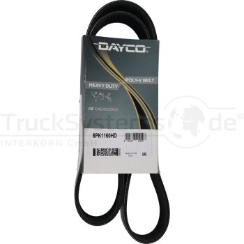 DAYCO Keilrippenriemen  - 8PK1160HD
