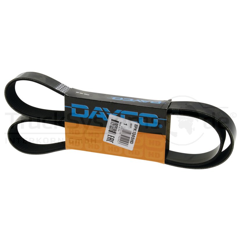 DAYCO Keilrippenriemen L: 1365mm  - 8PK1365HD