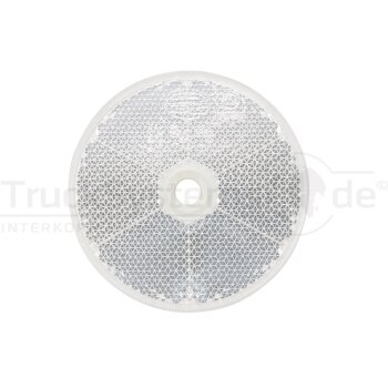 HELLA Rückstrahler rund 60 mm weiß geschraubt...