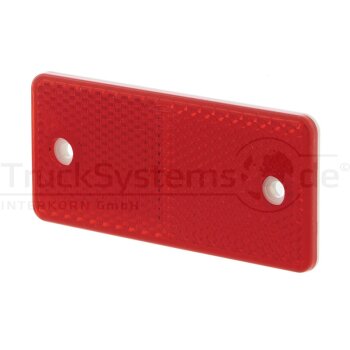 HELLA Rückstrahler 94x44 mm rot geschraubt - 8RA 003...