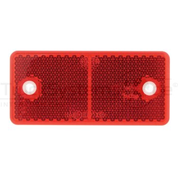 HELLA Rückstrahler 94x44 mm rot geschraubt - 8RA 003...