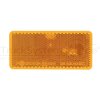 HELLA Rückstrahler 94x44 mm gelb geklebt - 8RA 003 326-041 - 8RA003326041