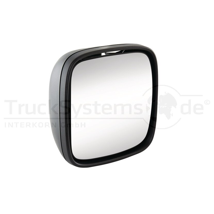 HELLA Rampenspiegel 8SB 501 446-022 – Verstellbar, Kunststoffgehäuse Schwarz, 177x272 Mm, Wölbungsradius 300 Mm – Beidseitig, Inkl. Halter
