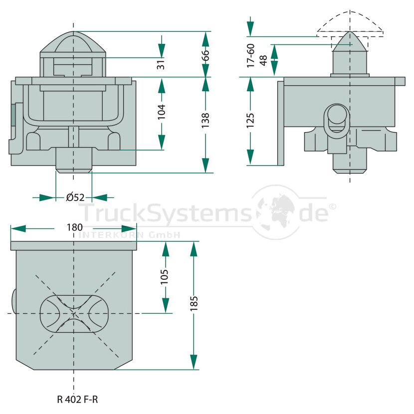 JOST Verriegelung R 402 F-R  - 905282000