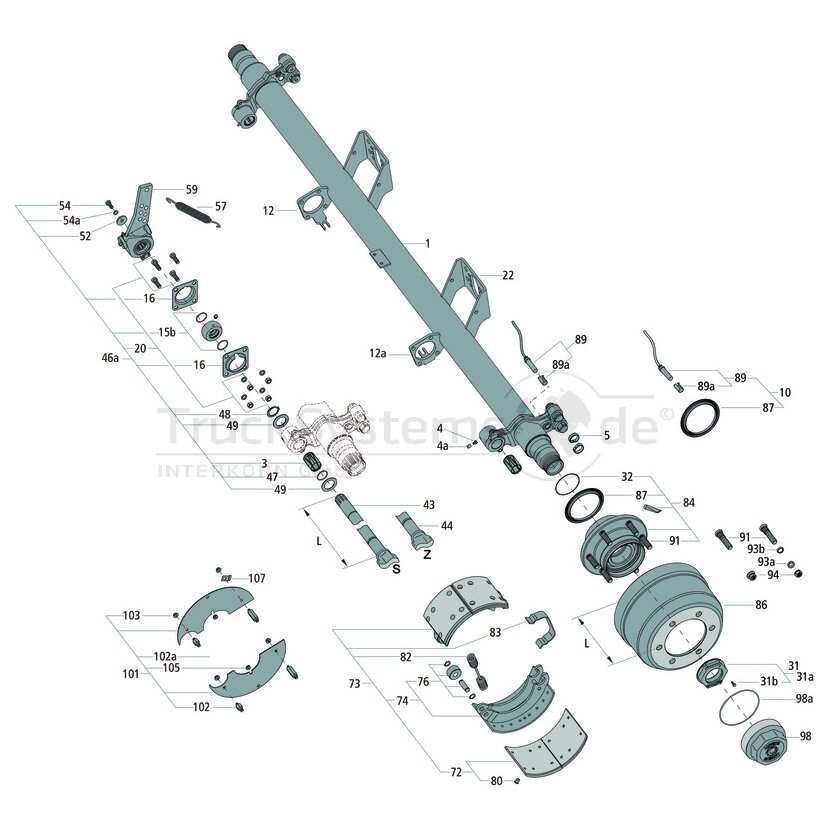 GIGANT Kit Bremsbackengruppe Bremse 3015 - 709317473