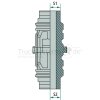 Kongsberg ABC Verbinder, gewindelos, Regular - 96550005