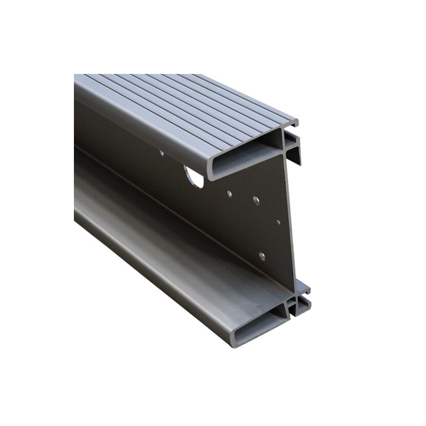 SUER ALU Unterfahrschutz, Typ 563040, 2400 mm, eloxiert - 380561486