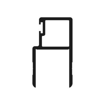 SUER Alu 40er Hohlkammereinfassung, pressblank - 535631022