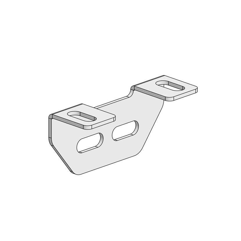 SUER SSP3 Anschraubkonsole für MultiSave Querträger, feuerverzinkt - 605646846