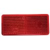 ASP&Ouml;CK R&uuml;ckstrahler 90x40 mm rot geklebt -...