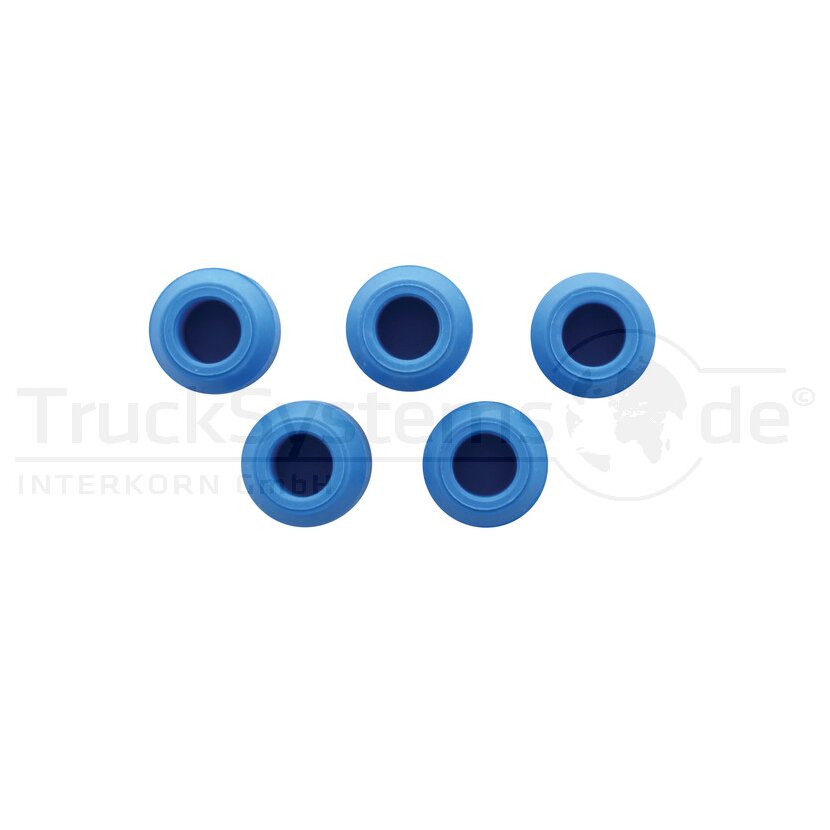 ASPÖCK Dichtstopfen, blau, Ø 10 mm passend für Verteiler ASS, VPE 5 Stück - 15-5623-136 - 155623136