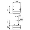 Aspöck Minipoint, 12 V, links/rechts, Tülle, ohne Leuchtmittel - 23-0200-007 - 230200007 - 23-0200-001 - 230200001